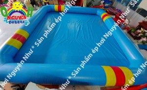 hồ ép hơi xanh biển